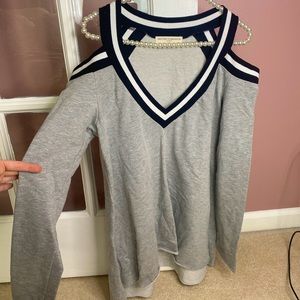 Urban Outfitters Cold-Shoulder Top